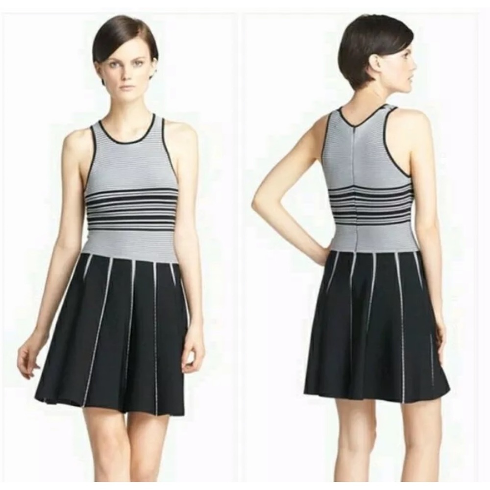 Parker - Nia Fit Flare Sleeveless Knit Dress